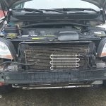 Авто без переднего бампера