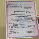 Фото справки 003-в/у