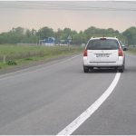 What is the penalty for crossing the yellow solid line?