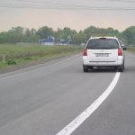 Наезд на сплошную