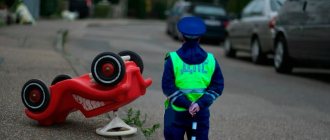 Applying for compulsory motor liability insurance with a set of papers in case of an accident without injuries