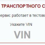 Поле ввода VIN