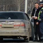 Пример нечитаемого госномера