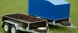 Registration of a homemade trailer for a passenger car - stages and cost of the procedure