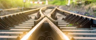 railway crossing diagram