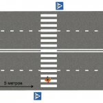 Сколько метров до зебры можно остановиться