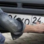 Removing registration plates